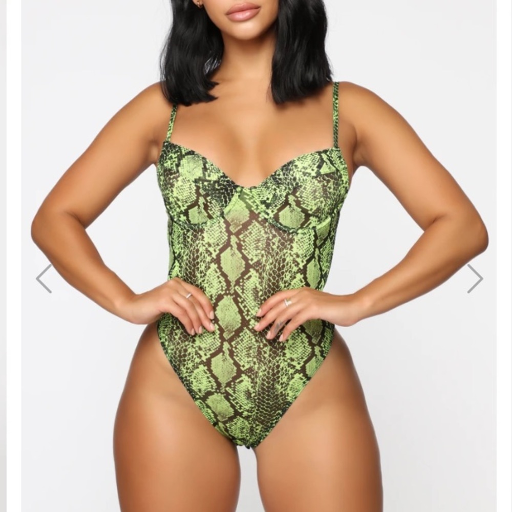 Snake skin bodysuit